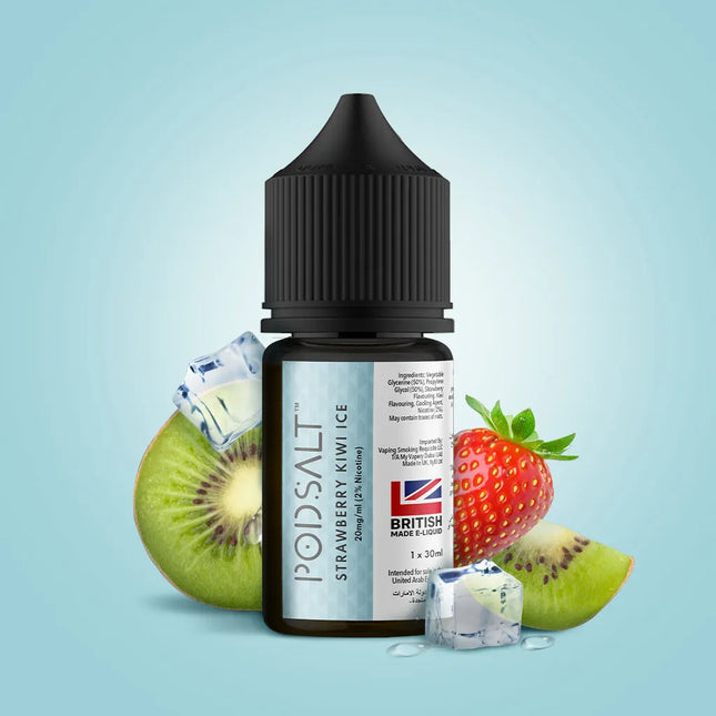 Pod Salt Pacha Mama Strawberry Kiwi Ice Saltnic 30ml Dubai