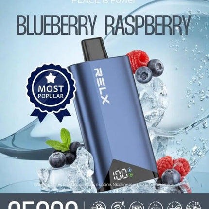 Relx Peace 25K Rechargeable Disposable Vape (25,000 Puffs)