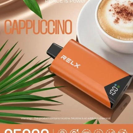 Relx Peace 25K Rechargeable Disposable Vape (25,000 Puffs)