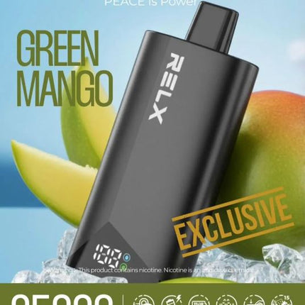 Relx Peace 25K Rechargeable Disposable Vape (25,000 Puffs)
