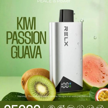 Relx Peace 25K Rechargeable Disposable Vape (25,000 Puffs)