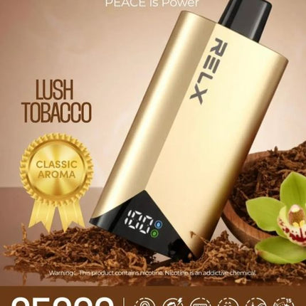 Relx Peace 25K Rechargeable Disposable Vape (25,000 Puffs)