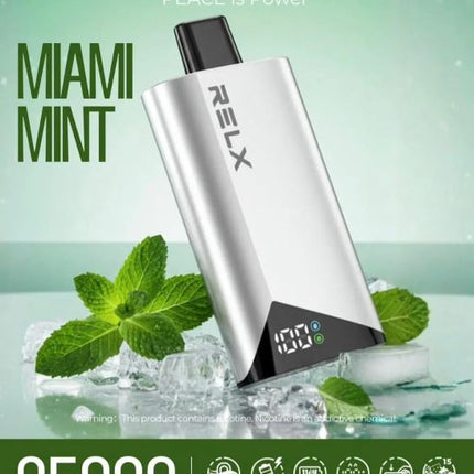 Relx Peace 25K Rechargeable Disposable Vape (25,000 Puffs)