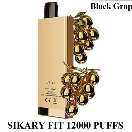 Sikary Fit Rechargeable Disposable Vape (12,000 Puffs) Vape Delivery Dubai Sharjah
