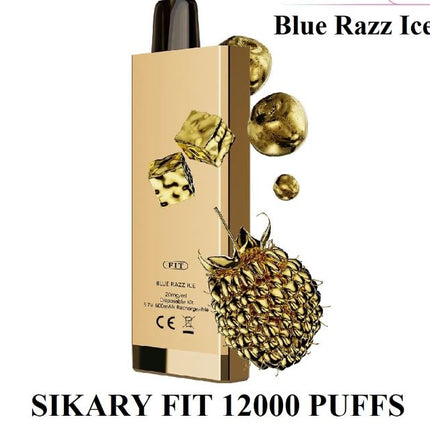 Sikary Fit Rechargeable Disposable Vape (12,000 Puffs) Vape Offer Dubai Dutyfree 2025
