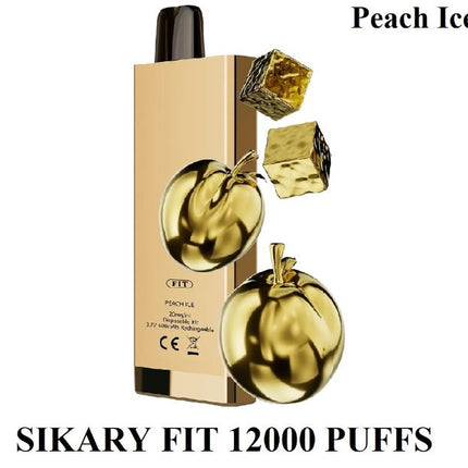 Sikary Fit Rechargeable Disposable Vape (12,000 Puffs) Vape Offer Abu Dhabi Dutyfree