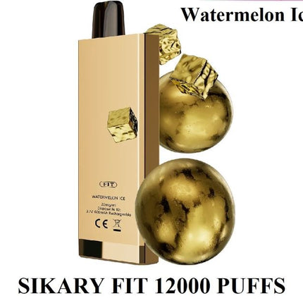 Sikary Fit Rechargeable Disposable Vape (12,000 Puffs) Vape Sharjah Dutyfree