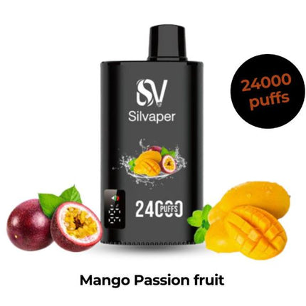 Silvaper Rechargeable Disposable Vape (24,000 Puffs) Vape Same Day Delivery Abu Dhabi