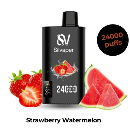 Silvaper Rechargeable Disposable Vape (24,000 Puffs) Vape Same Day Delivery Dubai