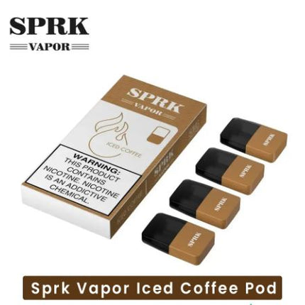 SPRK Pre-Filled Disposable Vape Pods 4Pcs Pack