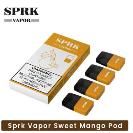 SPRK Pre-Filled Disposable Vape Pods 4Pcs Pack