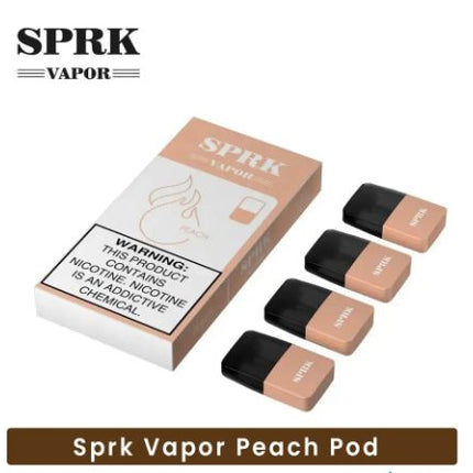 SPRK Pre-Filled Disposable Vape Pods 4Pcs Pack