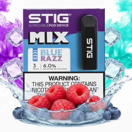 STIG Disposable Pod by VGOD (American Version) – Iced Blue Razz Vape Offer Dubai Dutyfree 2026