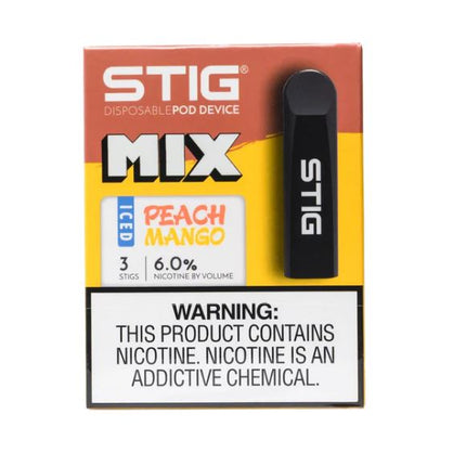 STIG Disposable Pod by VGOD ( American Version ) - Iced Peach Mango Vape Same Day Delivery Abu Dhabi