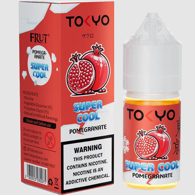 Tokyo Super Cool Pomegranate Same Day Vape Delivery in Dubai