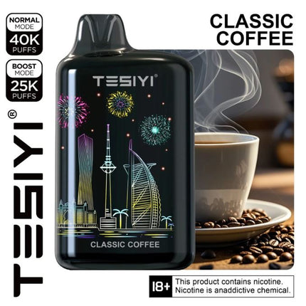 Tesiyi Ultra Max Rechargeable Disposable Vape (40,000 Puffs)  Vape Same day Delivery Dubai