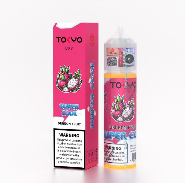 Tokyo Super Cool Dragon Fruit Eliquid 60ml Vape Delivery Sharjah