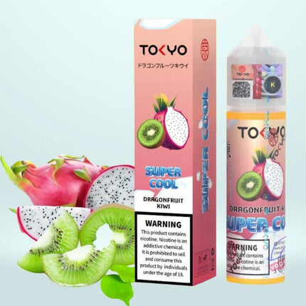 Tokyo Super Cool Dragonfruit Kiwi Eliquid 60ml Vape Offer Delivery Abu Dhabi