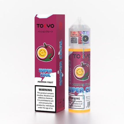 Tokyo Super Cool Passion Fruit Eliquid 60ml Vape Same Day Delivery Abu Dhabi