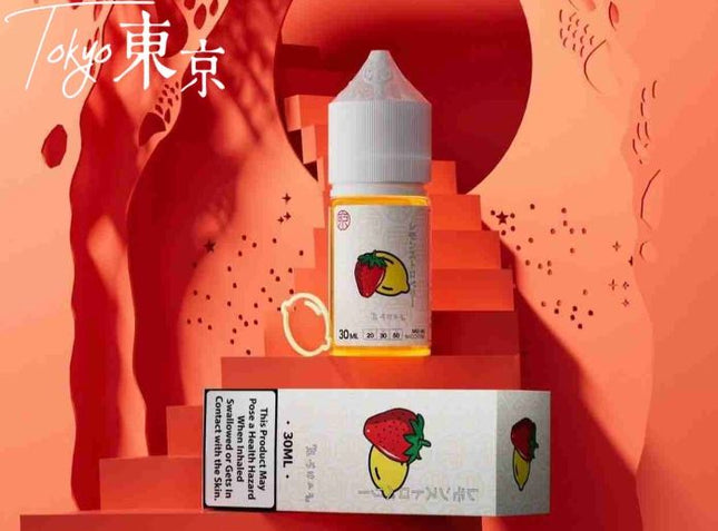 Tokyo Iced Strawberry Lemon Saltnic Vape Online Dlivery