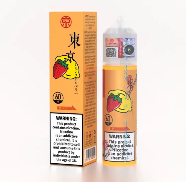 Tokyo Iced Strawberry Lemon E Liquid Vape Order Online Fujairah