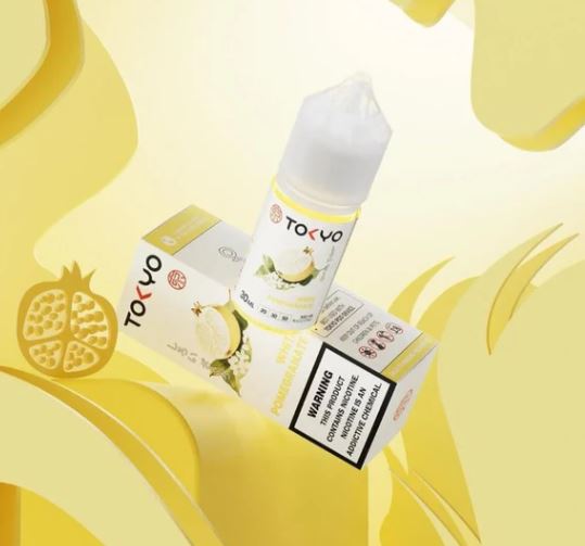 Tokyo White Pomegranate Saltnic 30mlVape Offer Dubai 2025