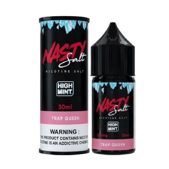 Nasty High Mint Trap Queen Strawberry Mint Saltnic 30ml Abu Dhabi