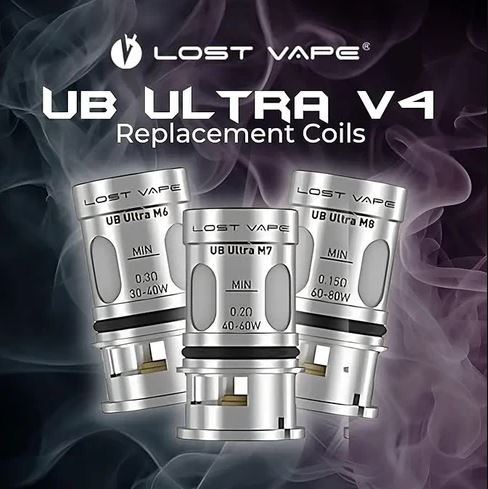 LOST VAPE UB ULTRA V4 REPLACEMENT COIL - 5PCS.  VAPE DFAST DELIVERY ABU DHABI