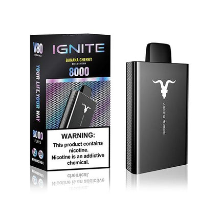 IGNITE - V80 Rechargeable Disposable Vape (8000 Puffs)