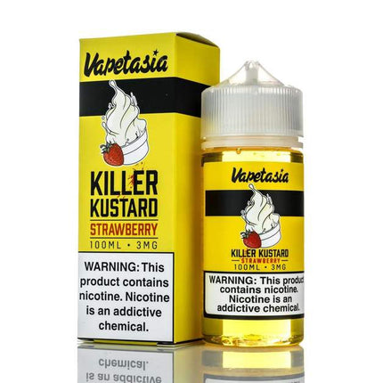 Vapetasia Killer Kustard Strawberry Freebase E-Liquid