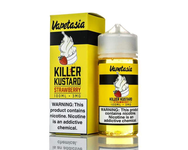 Vapetasia Killer Kustard Strawberry Freebase E-Liquid