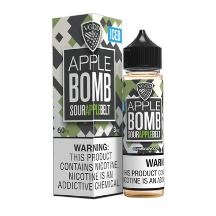 Vgod Iced Apple Bomb Freebase E-Liquid Dubai Abu Dhabi  UAE