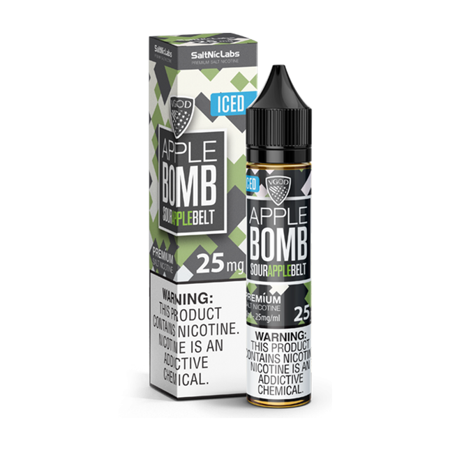 vgod iced apple bomb saltnic delivery Abu Dhabi