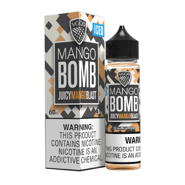 Vgod Iced Mango Bomb Freebase E-Liquid Dubai Abu Dhabi UAE