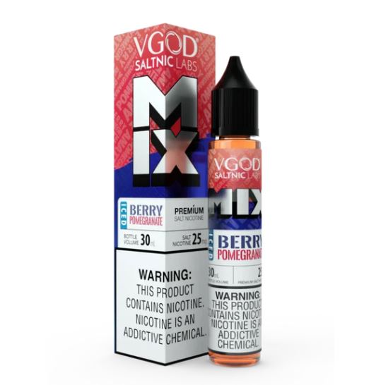 VGOD Iced Berry Pomegranate Salt Nic - 30ml Vape Same Day Delivery Abu Dhabi