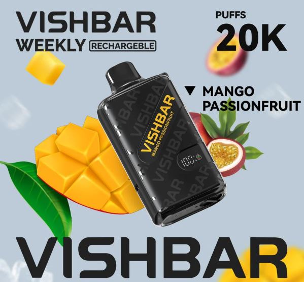 Vishbar Weekly Rechargeable Disposable Vape (20,000 Puffs) Vape Offer Sharjah