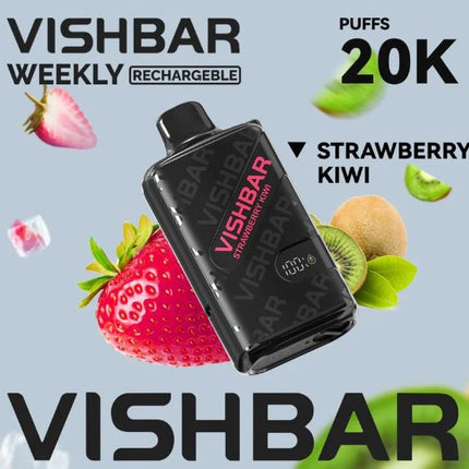 Vishbar Weekly Rechargeable Disposable Vape (20,000 Puffs)