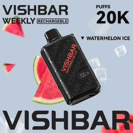 Vishbar Weekly Rechargeable Disposable Vape (20,000 Puffs) Vape Same Day Delivery Abu Dhabi