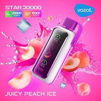 Vozol Star Rechargeable Disposable Vape (20,000 Puffs)