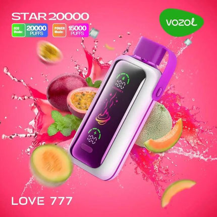 Vozol Star Rechargeable Disposable Vape (20,000 Puffs)