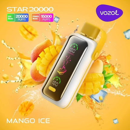 Vozol Star Rechargeable Disposable Vape (20,000 Puffs)