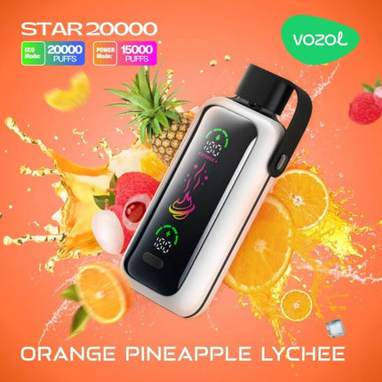 Vozol Star Rechargeable Disposable Vape (20,000 Puffs)