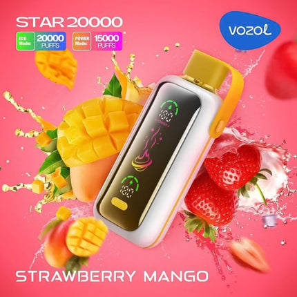 Vozol Star Rechargeable Disposable Vape (20,000 Puffs)