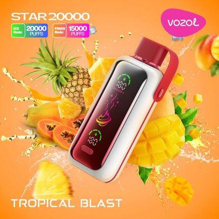 Vozol Star Rechargeable Disposable Vape (20,000 Puffs)