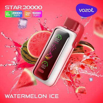 Vozol Star Rechargeable Disposable Vape (20,000 Puffs)