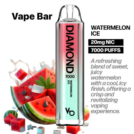 Vapes Bar - Diamond Disposable Vape (7000 Puffs) VAPE ONLINE AJMAN