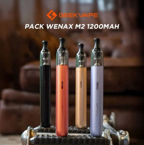 Geekvape WENAX M2 Pod Kit 1200mAh - Fast Charging, Long-Lasting Vape Vape For Less Geekvape WENAX M2 Pod Kit 1200mAh - Fast Charging, Long-Lasting Vape Vape For Less