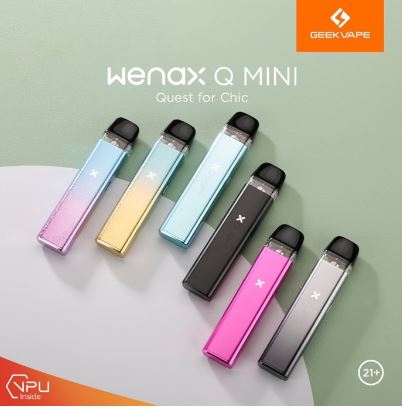 GEEKVAPE WENAX Q MINI 25W POD KIT Vape For Less GEEKVAPE WENAX Q MINI 25W POD KIT Vape For Less