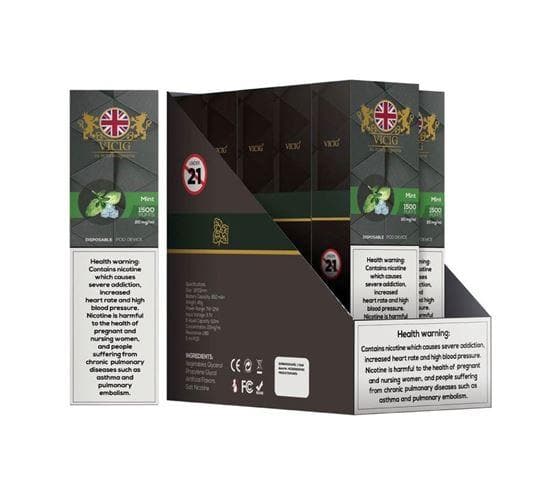 Vicig Disposable Pod Device (50MG - 1500 Puffs) Vape Offer Online in Dubai 2025