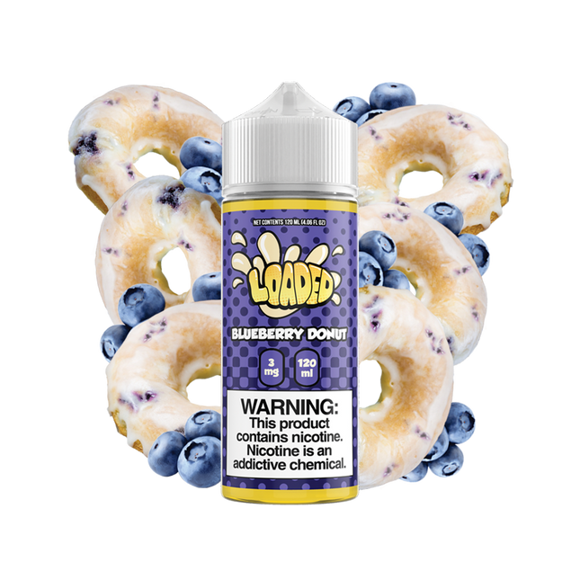 Loaded Blueberry Donut Freebase E-Liquid